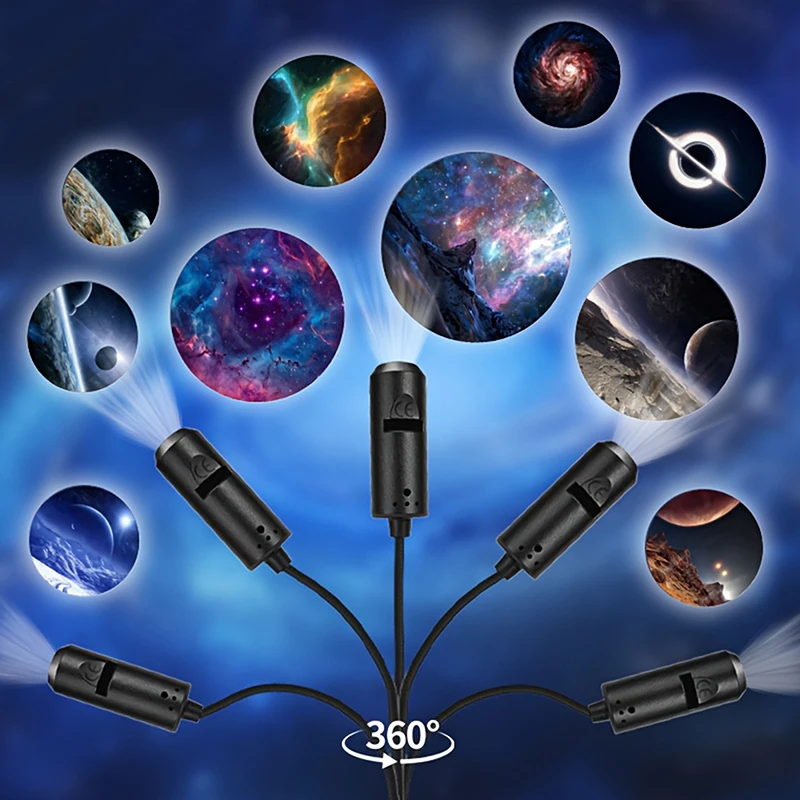 Mini Galaxy Star Projector & Night Light