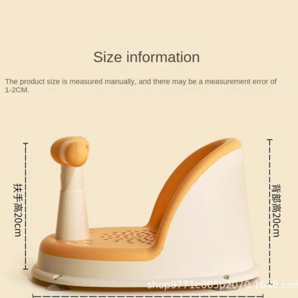 SplashSeat™ Infant Chair 💦🧸 — Secure, Comfy Bathing