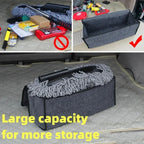Large Anti-Slip Felt Car Trunk Storage Organizer Bag Tool Box 50 x 15 x 24cm