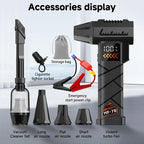 2800000RPM Jet Blower Super Powerful Wind Pressure Electric Compressed Air Cordless Vacuum Cleaner/Car Emergency Power Supply