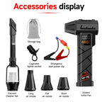 2800000RPM Jet Blower Super Powerful Wind Pressure Electric Compressed Air Cordless Vacuum Cleaner/Car Emergency Power Supply