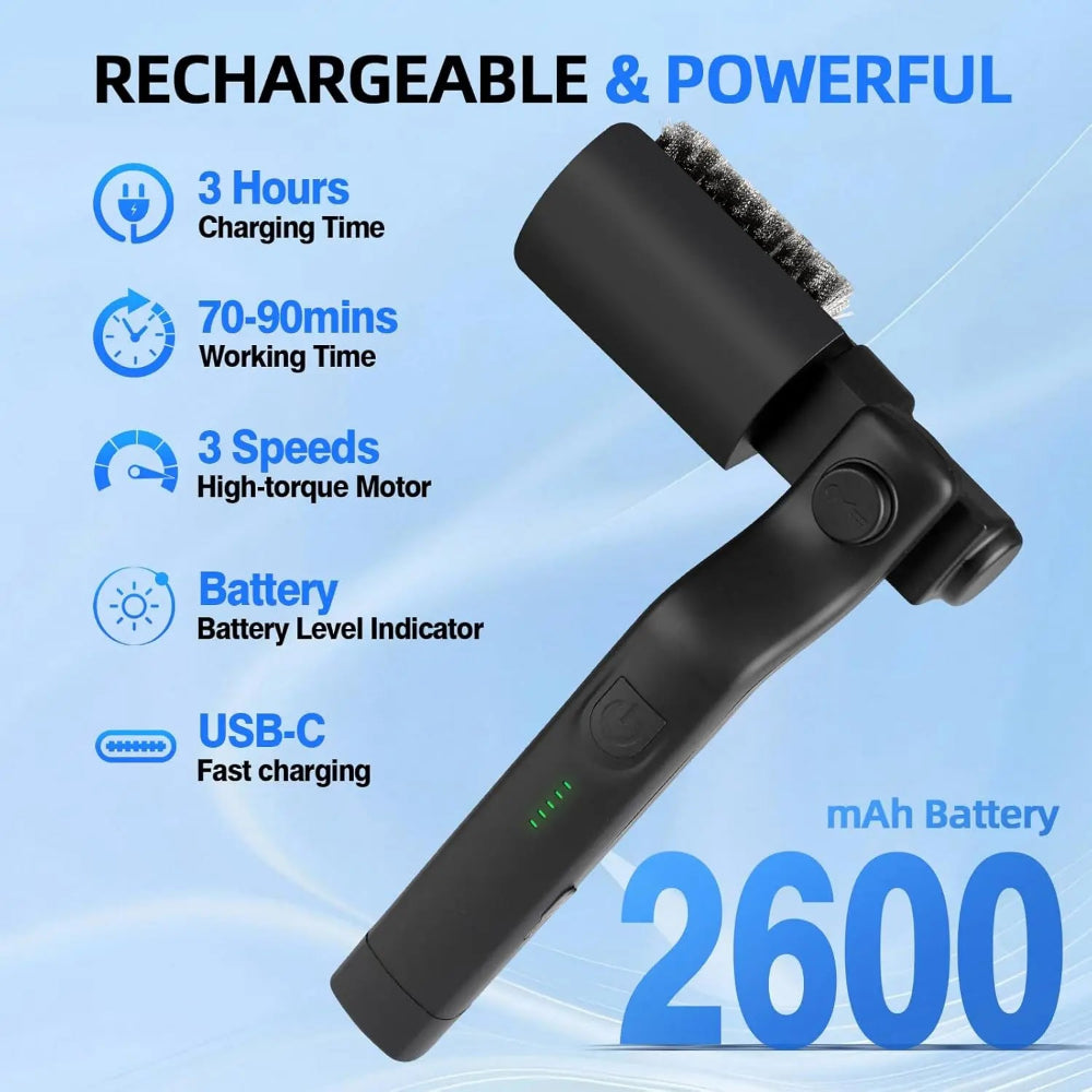 GrillSpark™ Electric Brush 🔥 — Fast, Powerful Grill Cleaning