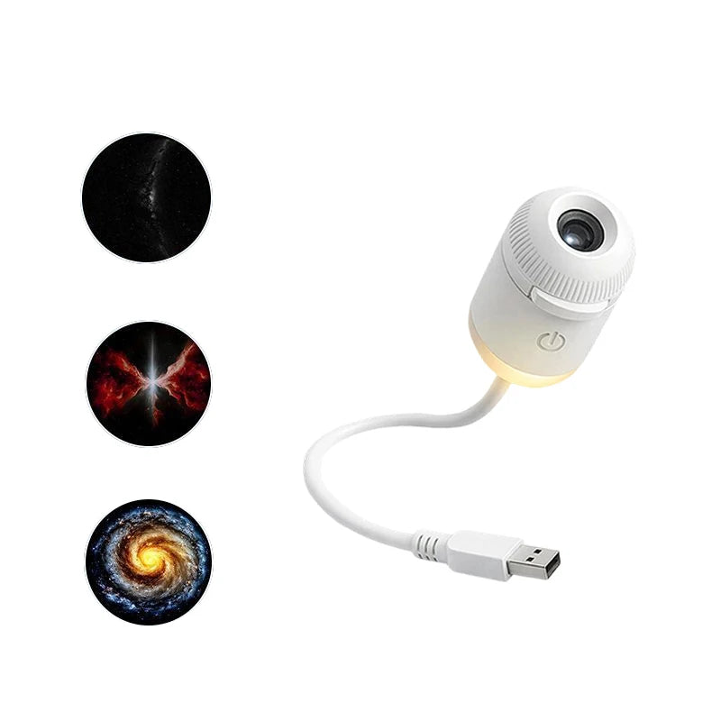 Mini Galaxy Star Projector & Night Light