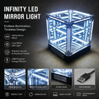 InfinityGlow™ Cube ✨🔮 — Mesmerizing 4D Light Illusion