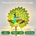 PeacockGlow™ Garden Light 🦚✨ — Solar-Powered Yard Elegance