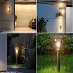 Illuminate Your Outdoors with the 2-in-1 Solar-Powered LED Camping and Garden Lamps - Perfect for Any Landscape!