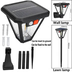 Illuminate Your Outdoors with the 2-in-1 Solar-Powered LED Camping and Garden Lamps - Perfect for Any Landscape!