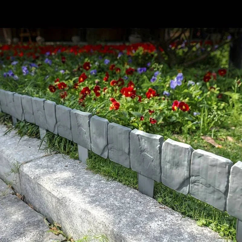 StoneEdge™ Garden Border 🪨🌿 — Instantly Neat Lawn Edges