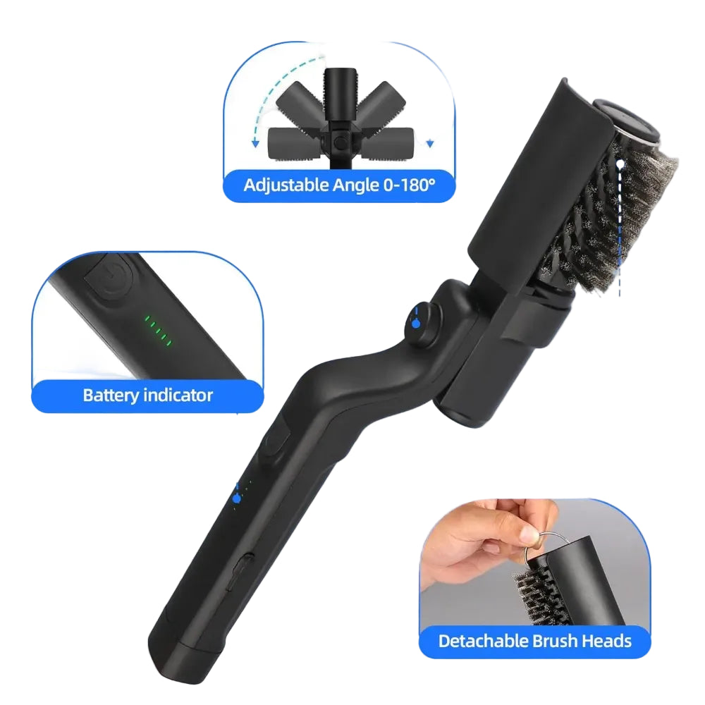 GrillSpark™ Electric Brush 🔥 — Fast, Powerful Grill Cleaning