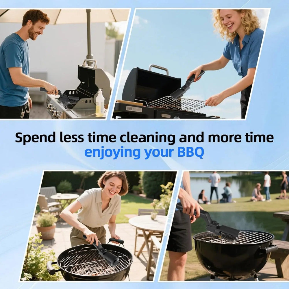 GrillSpark™ Electric Brush 🔥 — Fast, Powerful Grill Cleaning