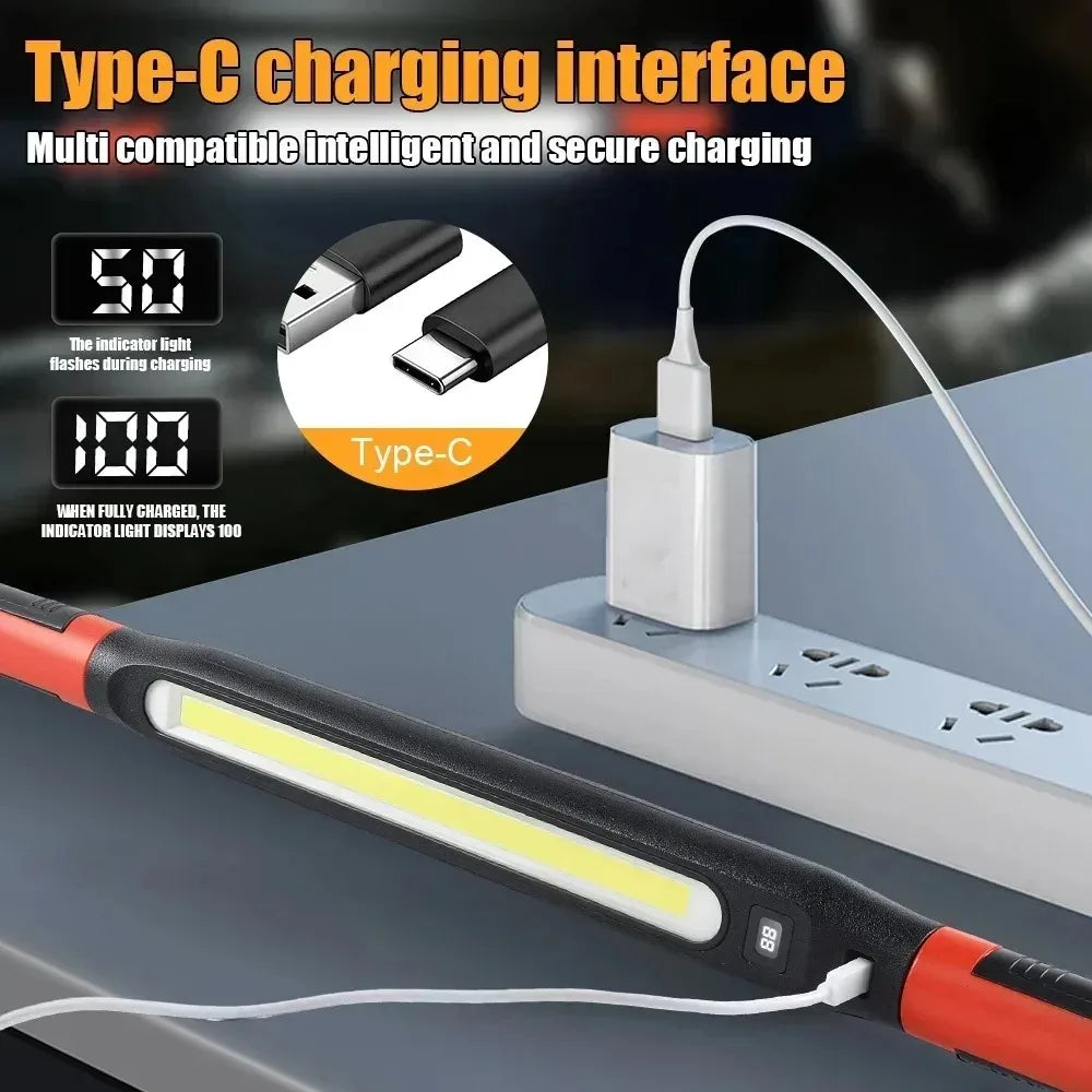 MagniBeam™ Work Light 🔦⚡ — Hands-Free Brightness Anywhere