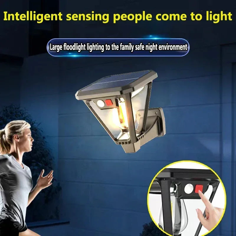 Illuminate Your Outdoors with the 2-in-1 Solar-Powered LED Camping and Garden Lamps - Perfect for Any Landscape!