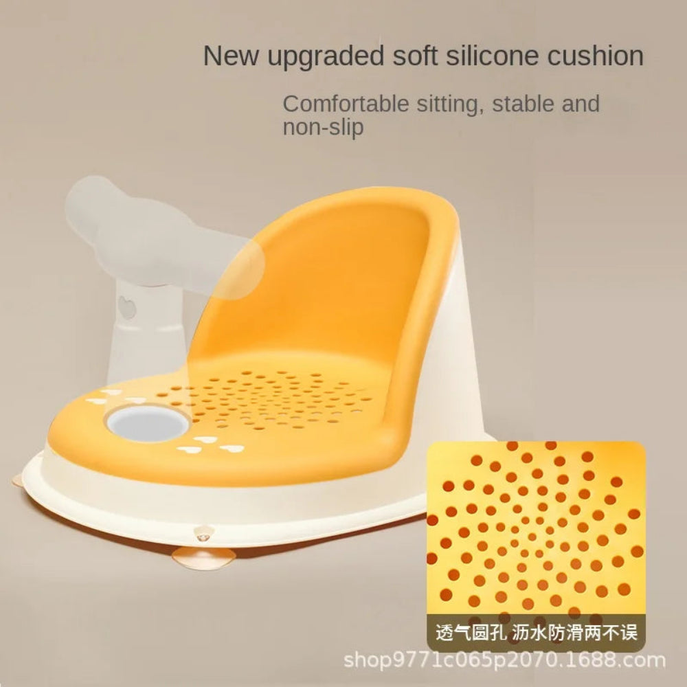 SplashSeat™ Infant Chair 💦🧸 — Secure, Comfy Bathing