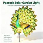 PeacockGlow™ Garden Light 🦚✨ — Solar-Powered Yard Elegance