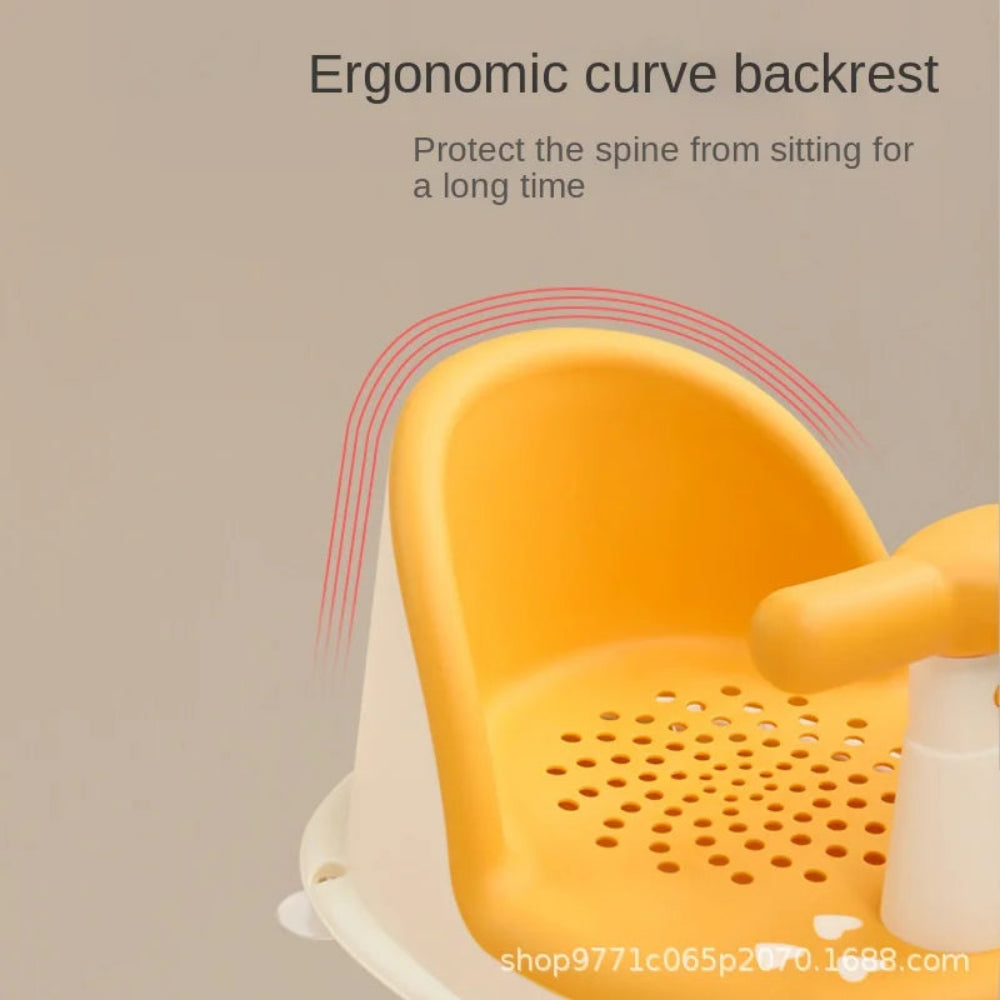 SplashSeat™ Infant Chair 💦🧸 — Secure, Comfy Bathing