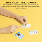 AR Printer 300Dpi Portable Photo Mini Pocket with Share 500Mah Picture Printer Pocket Printer Work with Mihome APP